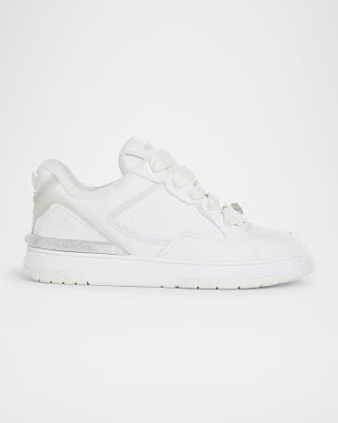 Versace Men's Biggie Basket Leather Sneakers