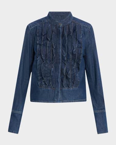 TWP Denim Patti Tuxedo Shirt