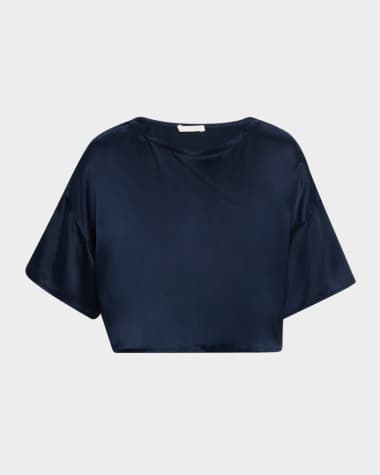 Sablyn Daria Relaxed Open Crewneck Tee
