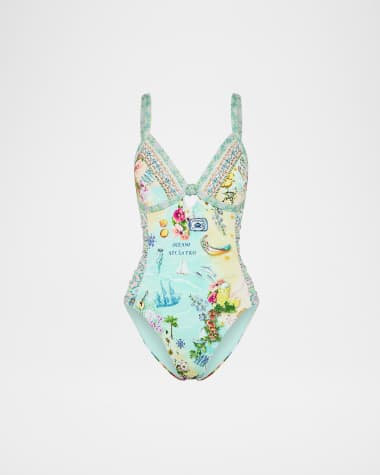 Camilla Just Coasting Paneled One-Piece Swimsuit