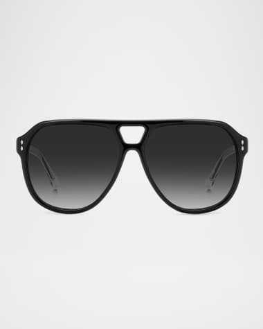Isabel Marant Acetate Aviator Sunglasses