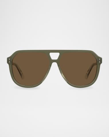 Isabel Marant Acetate Aviator Sunglasses