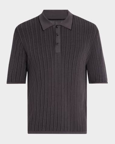 Rag & Bone Men's Harvey Garment-Dyed Polo Shirt