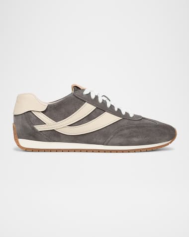 Vince Men's Oasis Low-Top Leather Runner Sneakers