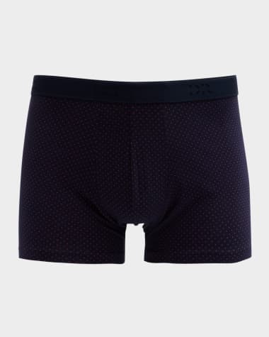 Derek Rose Men's Spot Polka Dot Boxer Briefs
