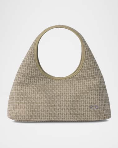 Oryany Waffle Canvas Top-Handle Bag