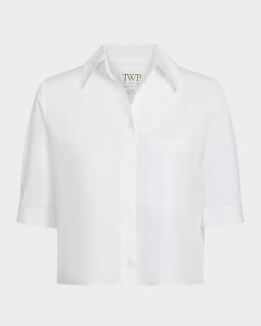 TWP Short Lived Button-Front Shirt