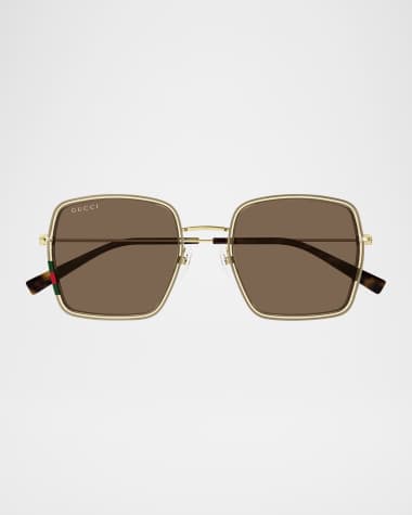Gucci Injected Plastic Square Sunglasses