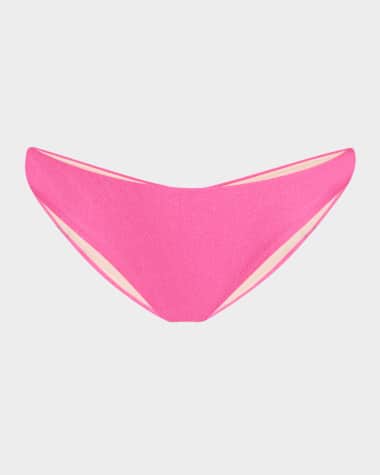 PQ Swim Basic Ruched Bikini Bottoms