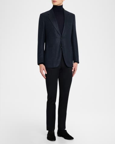 V-Neck Hardware One-Piece Swimsuit