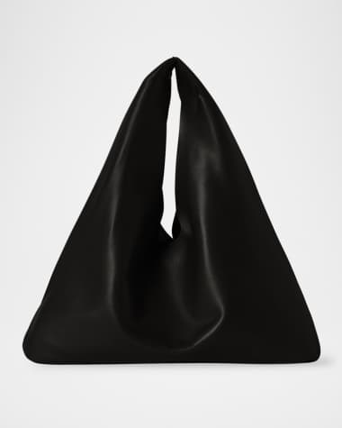 THE ROW Bindle Small Shoulder Bag in Silk Leather