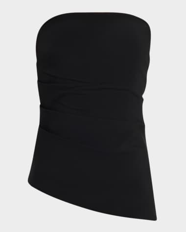 JBQ Royce Strapless Gathered Top