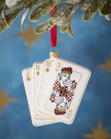 Joy To The World Collectibles Neiman Marcus Las Vegas Cards Christmas Ornament