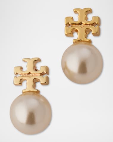 Tory Burch Pearly Stud Earrings