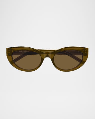 Saint Laurent Sl M115 Cat-Eye Sunglasses in Recycled Acetate