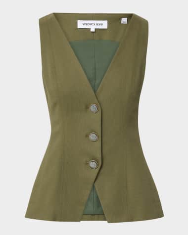 Veronica Beard Avalina Tailored Vest