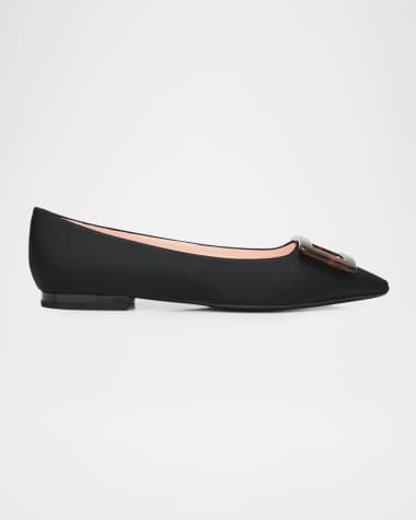 フラットシューズ ROGER VIVIER Woman Ballet flats Black RVW54840990MRK B999 RVW00702220RS0B999-20.jpg