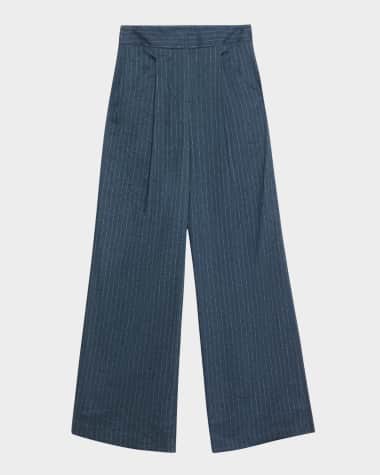 Veronica Beard Rimini Pinstripe Pants