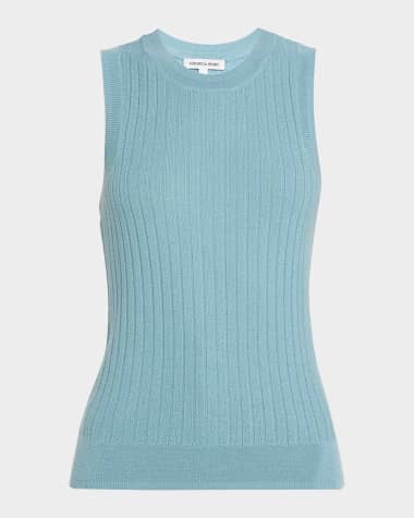 Veronica Beard Jerrel Knit Tank Top
