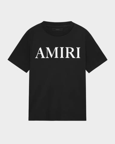 Amiri Boy's Core Contrast Logo-Print T-Shirt, Size 4-12