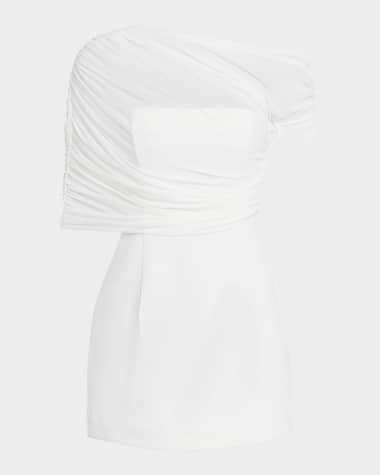 SER.O.YA Selma Mini Crepe Dress