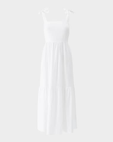 Melissa Odabash Posie Cotton-Linen Maxi Dress