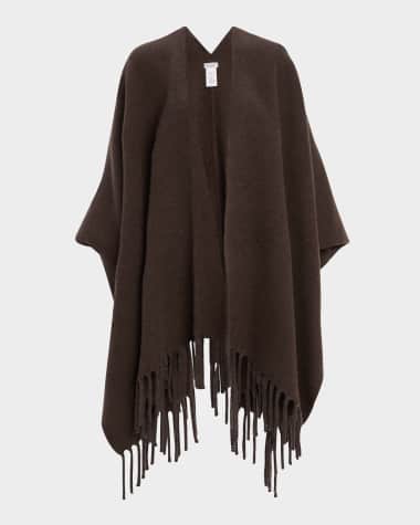 Brunello Cucinelli Reversible Cashmere Poncho