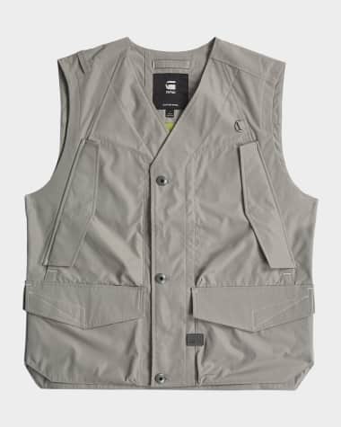 G-STAR RAW Men's Multi-Pocket Utility Vest