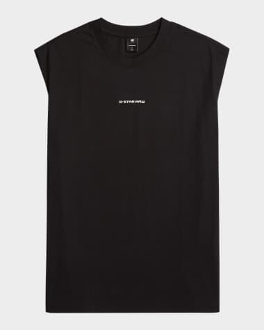 G-STAR RAW Men's Boxy Sleeveless T-Shirt