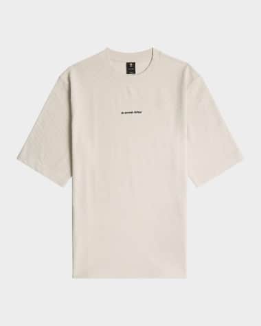 G-STAR RAW Men's Check Jacquard T-Shirt