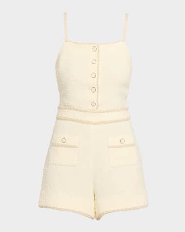 SIMKHAI Ginny Boucle Romper