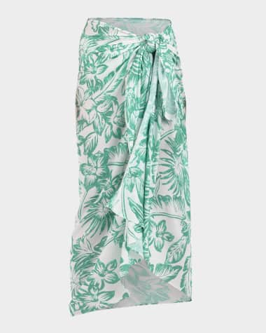 La Blanca Batiki Pareo Coverup