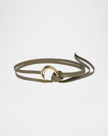 Bottega Veneta Sardine Leather Belt