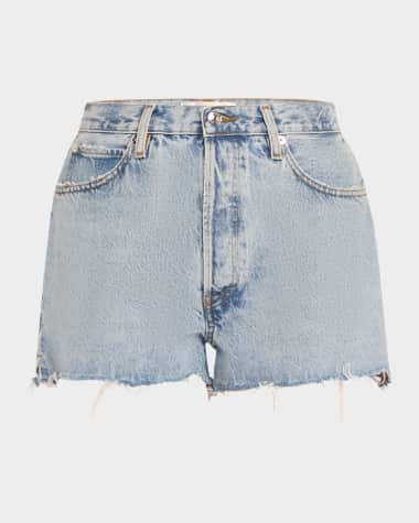 FRAME The Dare Cut-Off Denim Shorts