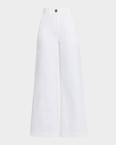 Toccin Eileen Wide-Leg Jeans with Slits