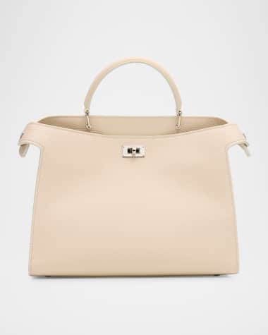 Michino Paris Lutece PM Grained Leather Top-Handle Bag