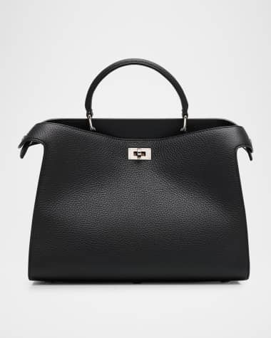 Michino Paris Lutece PM Grained Leather Top-Handle Bag