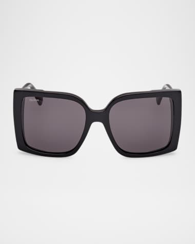 Max Mara Hinge Acetate Square Sunglasses