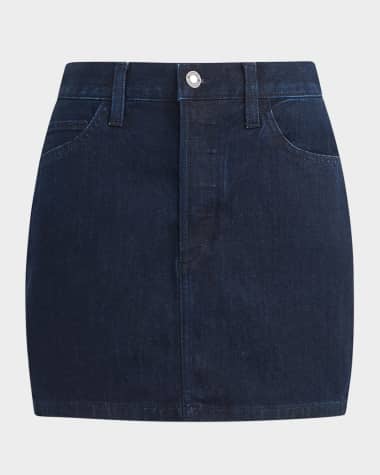Favorite Daughter The Otto Denim Mini Skirt