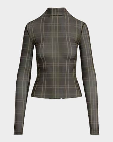 Favorite Daughter The Sheer Fantasy Turtleneck Top