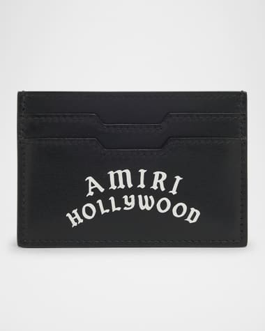 Amiri Men's Amiri Hollywood Leather Card Holder