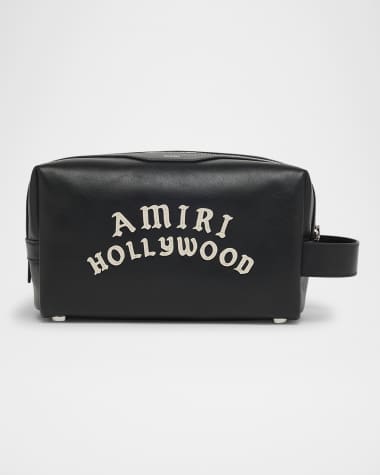 Amiri Men's Amiri Hollywood Leather Toiletry Bag