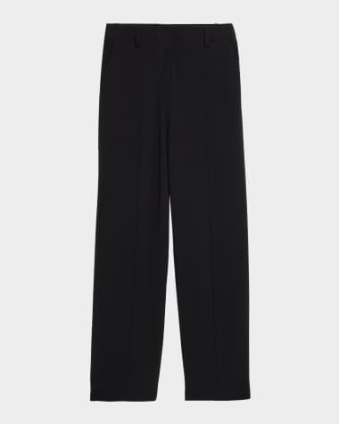 Jean Paul Gaultier Straight-Leg Stirrup Tailored Pants