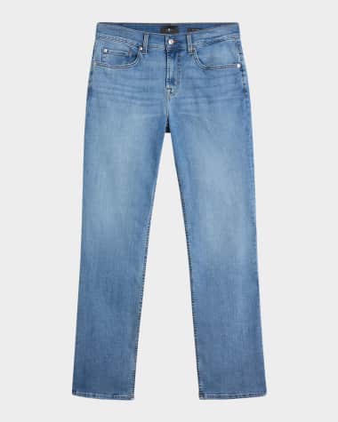 7 for all mankind Men's Austyn Straight-Leg Jeans