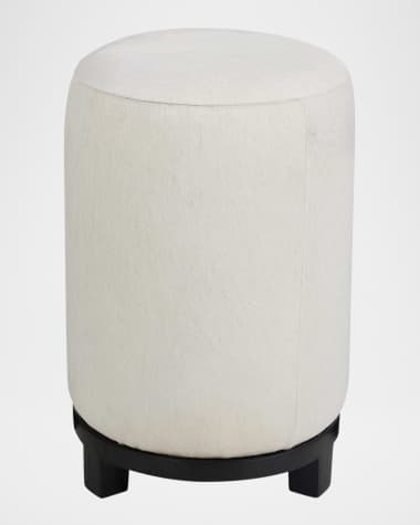 Arteriors Wimberley Hair on Hide Ottoman
