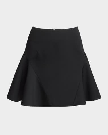 Givenchy Ruffle A-Line Mini Skirt