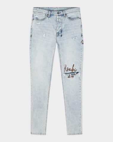 Ksubi Men's Van Winkle Frost Blue Arch Skinny Jeans