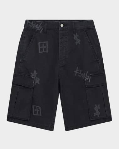 Ksubi Men's Fugitive Cargo Kash Box Shorts