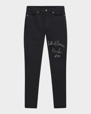 Ksubi Men's Van Winkle Jasper Black Arch Skinny Jeans