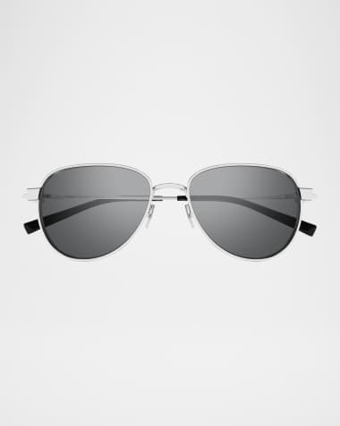 Saint Laurent Men's SL 772 Metal Aviator Sunglasses
